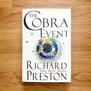 The Cobra Event Richard Preston Hardcover Thriller Novel